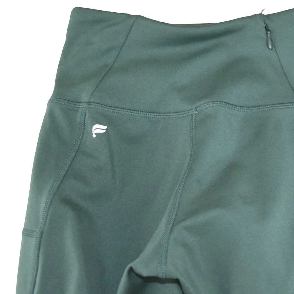 NWT Fabletics Trinity Utility Legging XXS Dark Green $89 MSRP - Picture 3 of 8